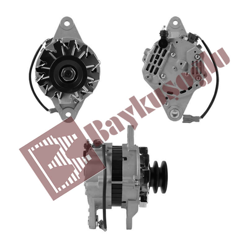 ALTERNATOR 24V 50 AMP HITACHI EX200-6 PALETLI EXCAVATOR / ABG1 MOTOR