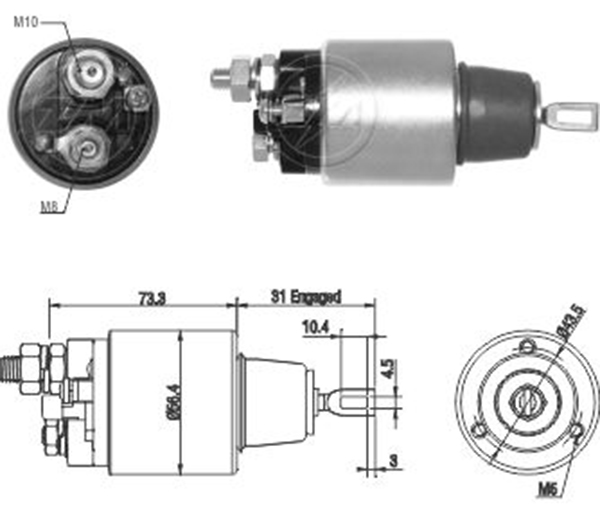 MARS OTOMATIGI 24V MERCEDES-BENZ L - 1317 - L - 1517 - O 371 U - O 371 UL - OF - 1115 - OF - 1315 - OF - 1721 - OH