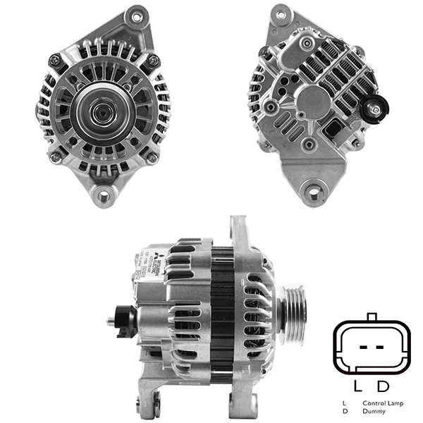 ALTERNATOR (URETIMDEN KALDIRILMISTIR) 12V 110 AMP DACIA SANDERO 1.4 MPI