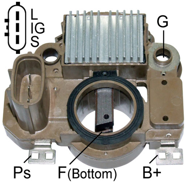 ALTERNATOR KONJEKTOR (URETIMDEN KALDIRILMISTIR) 24V 90 AMP IVECO (A4TA8792 - A4TA8292)