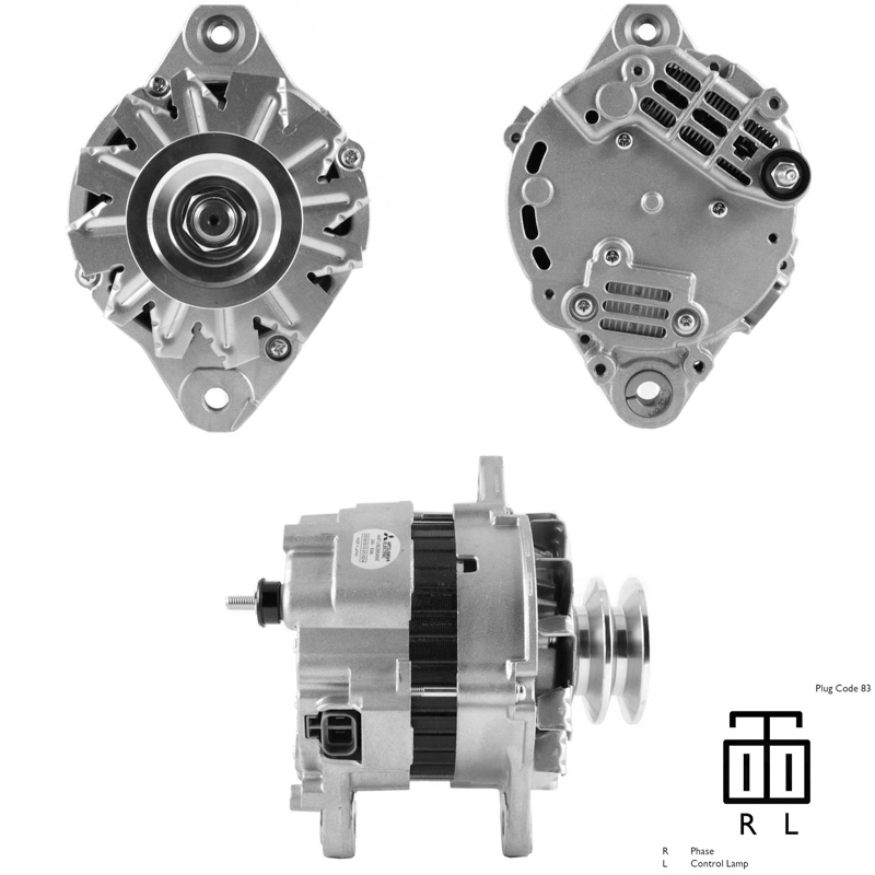 ALTERNATOR 24V 50 AMP MITSUBISHI FUSO