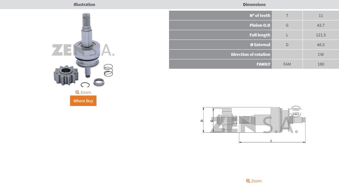 MARS DISLISI 11 DIS NISSAN FRONTIER NP 300 (78971)