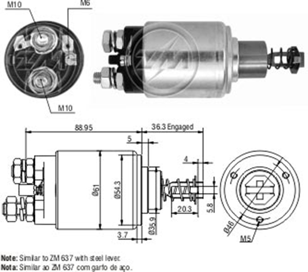 MARS OTOMATIGI 24V MERCEDES-BENZ L 1317 - 1517 - O 371 - OF 1115 - 1315 - 1318 - 1721 - OH 1315 - 1621