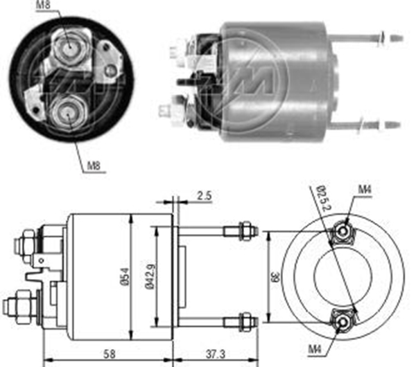 MARS OTOMATIGI 12V RENAULT 9 - 12 ESKI MODEL (CBS-P511 - SVA-0592)