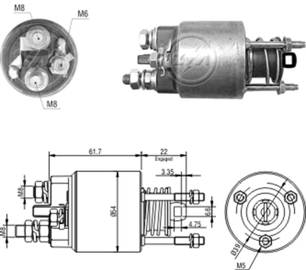 MARS OTOMATIGI 12V FIAT BRAVA - BRAVO - CINQUECENTO - DOBLO - MAREA - PALIO - PANDA - PUNTO - SIECENTO - SIENA - UN