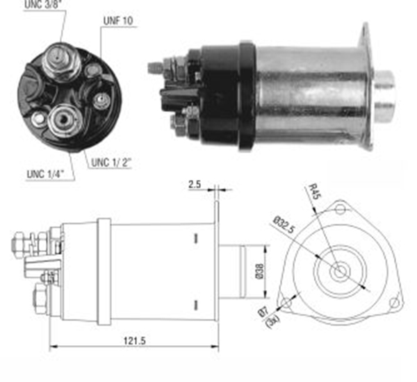 MARS OTOMATIGI 12V 37MT CASE / CATERPILLAR