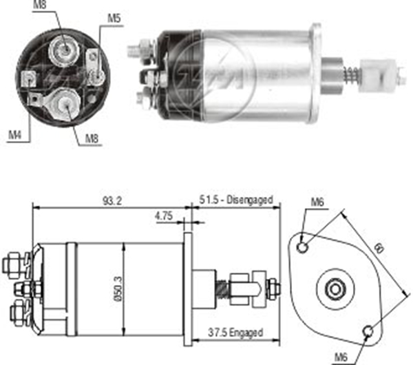 MARS OTOMATIGI 12V FORD F 100 - F 150 - F 1000 - FAIRLANE - FALCON