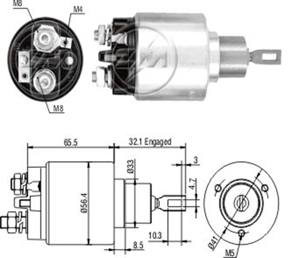 MARS OTOMATIGI 12V FORD / BMW / OPEL TEK FISLI (CBS - B601)