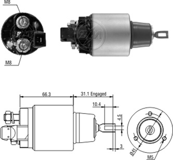 MARS OTOMATIGI 12V NISSAN FRONTIER - X TERRA / TROLLER T4 - T4 M