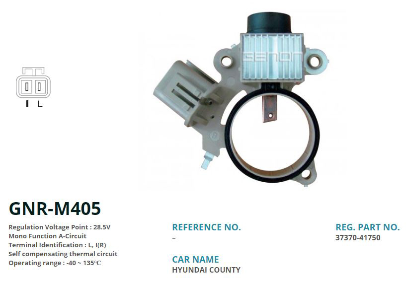 ALTERNATOR KONJEKTOR 24V HYUNDAI KAMYON YENI MODEL (L, I(R))