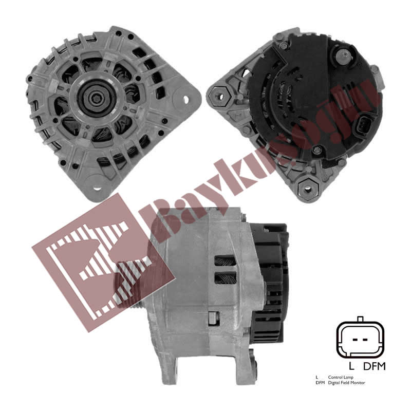 ALTERNATOR 12V 125 AMP RENAULT MEGANE II - SCENIC II 1.9 DCI MOTOR - NISSAN PRIMERA 1.9 DCI MOTOR