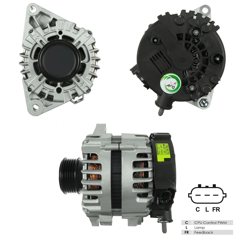 ALTERNATOR 12V 130 AMP HYUNDAI I20 1.4 CRDI - I30 - ELENTRA 1.6 CRDI / KIA RIO 1.4 CRDI - CEED - SOUL - SPORTAG