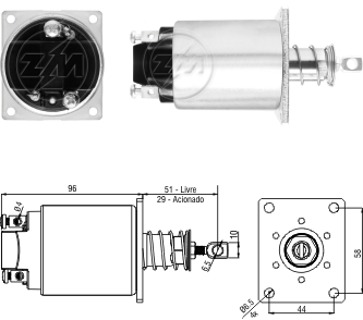 STOP OTOMATIGI 24V MWM (STOP OTOMATIGI)