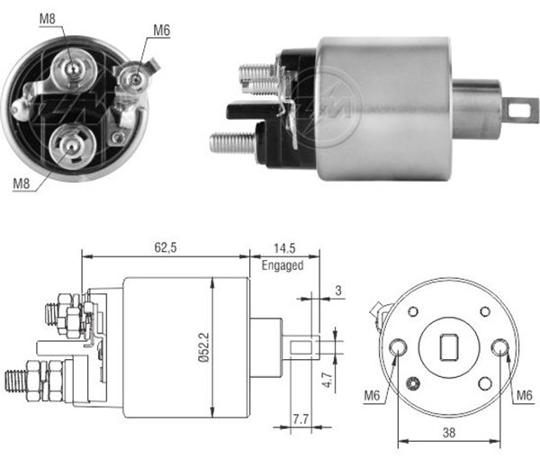 MARS OTOMATIGI 12V FIAT PALIO - PUNTO - SIENA - STRADA - UNO 2010