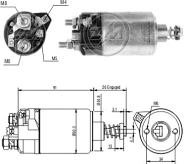 MARS OTOMATIGI 12V PORSCHE 911 - 928 - CARRERA / RENAULT FUEGO - R18 - R20