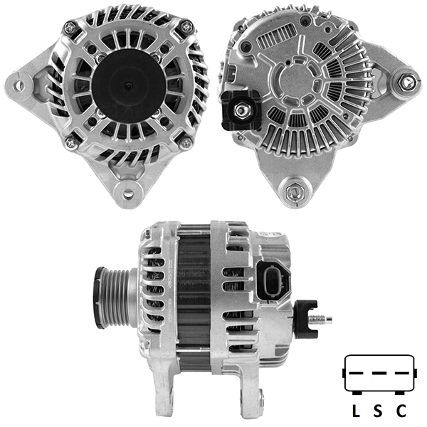 ALTERNATOR (URETIMDEN KALDIRILMISTIR) 12V 120 AMP RENAULT