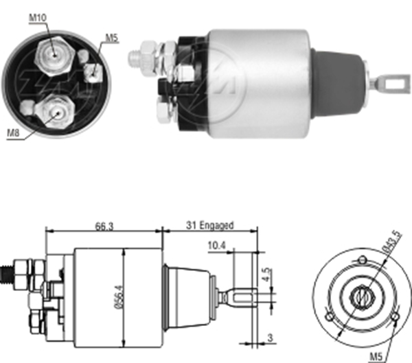 MARS OTOMATIGI 12V FAMSA / FORD - NEW HOLLAND / MERCEDES-BENZ / TOYOTA