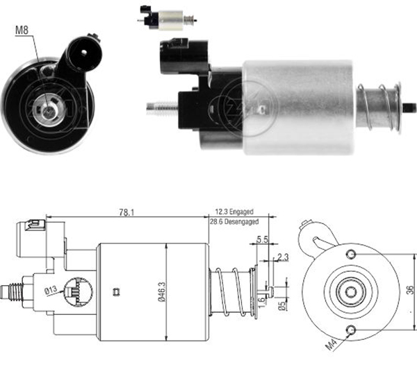 MARS OTOMATIGI 12V CHRYSLER - DODGE RAM / JEEP WRANGLER / RAM 1500