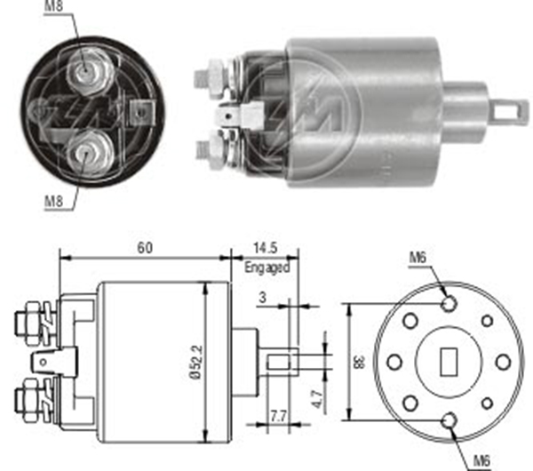 MARS OTOMATIGI 12V NISSAN / SUBARU (SHI-0711)