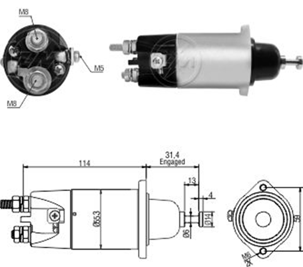 MARS OTOMATIGI 24V MITSUBISHI OTOBUS - FUSO CANTER - KAMYON (SMI-4898)