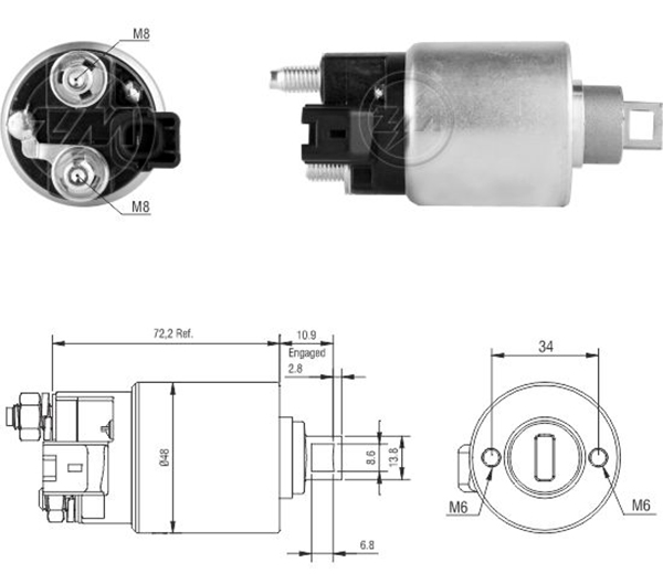 MARS OTOMATIGI 12V GM - PONTIAC / LEXUS / TOYOTA / TOYOTA - SCION