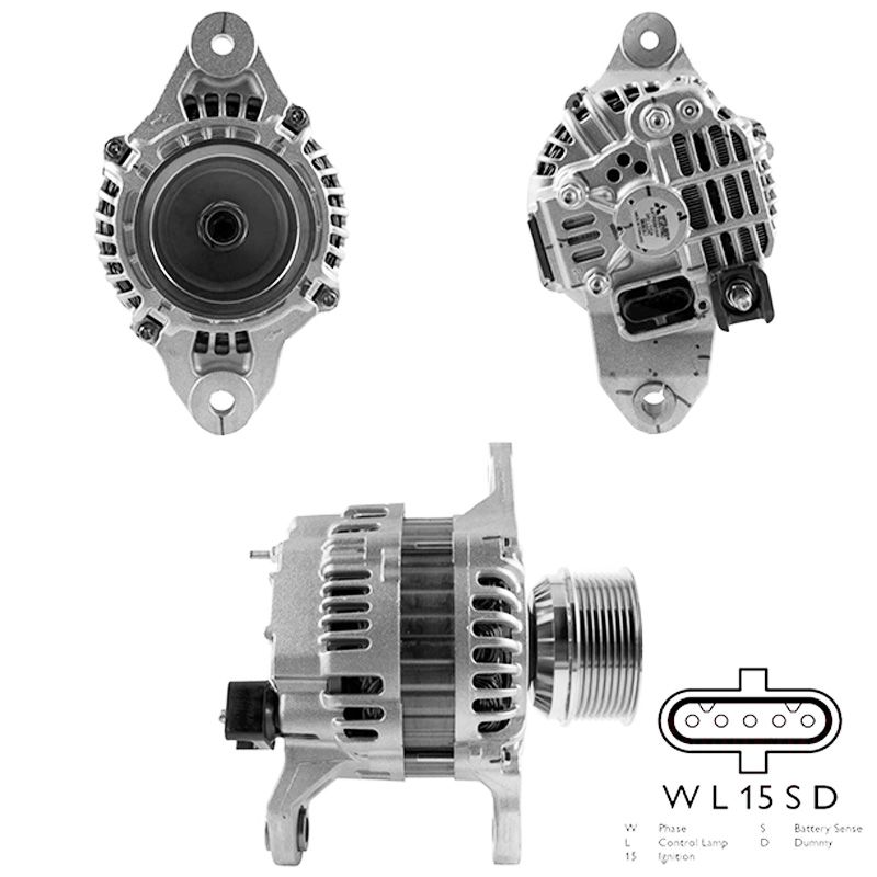 ALTERNATOR 24V 110 AMP RENAULT V.I. / VOLVO KAMYON