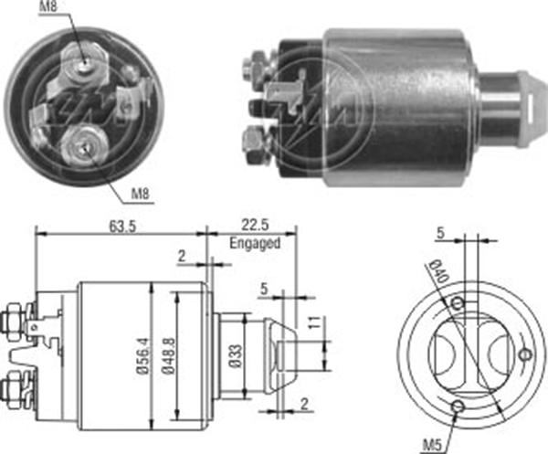 MARS OTOMATIGI 12V RENAULT 19