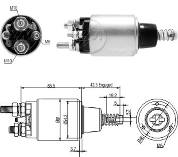 MARS OTOMATIGI 24V FORD 1722 - 1723 - 2422 - 2423 - 2428 - 2429 - 2622 - 2623 - 2628 - 2629