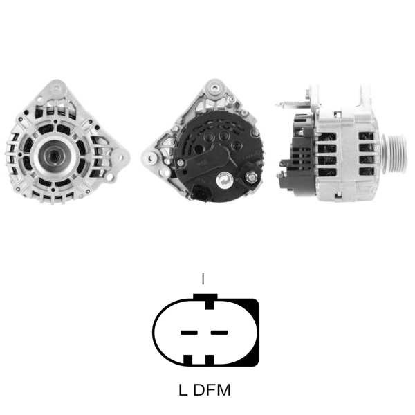 ALTERNATOR 12V 90 AMP AUDI A2 - A3 - S3 - TT / SEAT CORDOBA - IBIZA - LEON - TOLEDO / SKODA FABIA - OCTAVIA / V