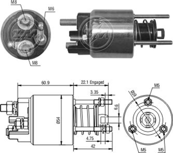 MARS OTOMATIGI 12V FORD ESCORT - FIESTA - KA / MAZDA 121 / FIAT PALIO / DOGAN SLX (SMA-0395)