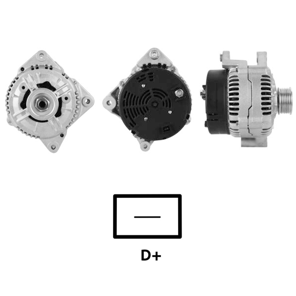 ALTERNATOR 12V 100 AMP VOLVO 850 - C70 - S40 - S70 - V40 - V70 (0123500004)