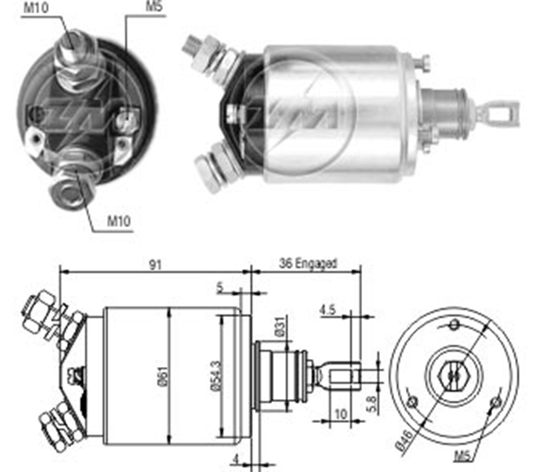 MARS OTOMATIGI 24V FIAT 100 - 130 - 70