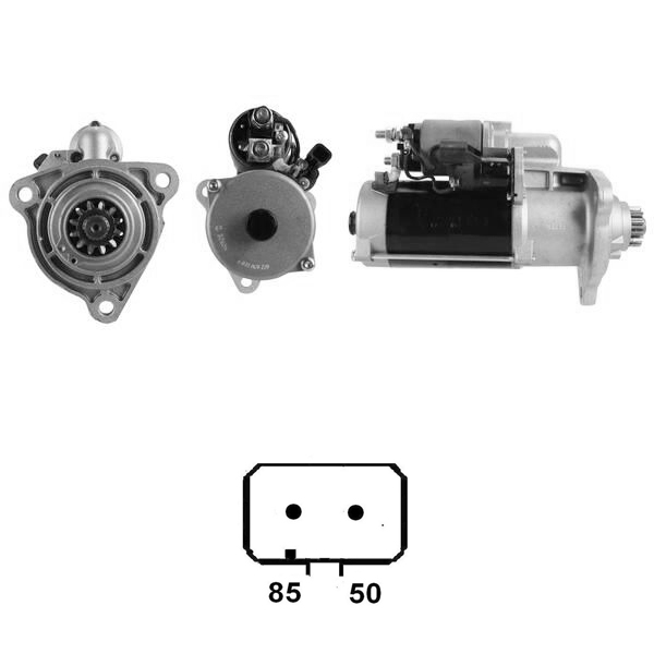 MARS MOTORU 24V 5,5 KW 12 DIS (CW) BOVA / DAF / SOLARIS (0001261012)