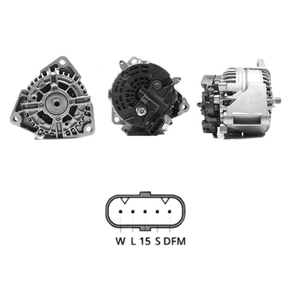 ALTERNATOR 24V 100 AMP MERCEDES-BENZ ATEGO - UNIMOG (19070014)