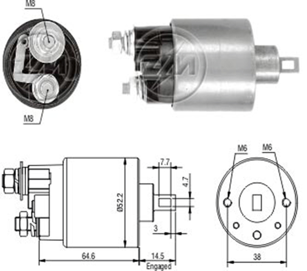 MARS OTOMATIGI 12V HONDA CIVIC 1.3 - 1.5 - CRX 1.5 - INTEGRA 1.5