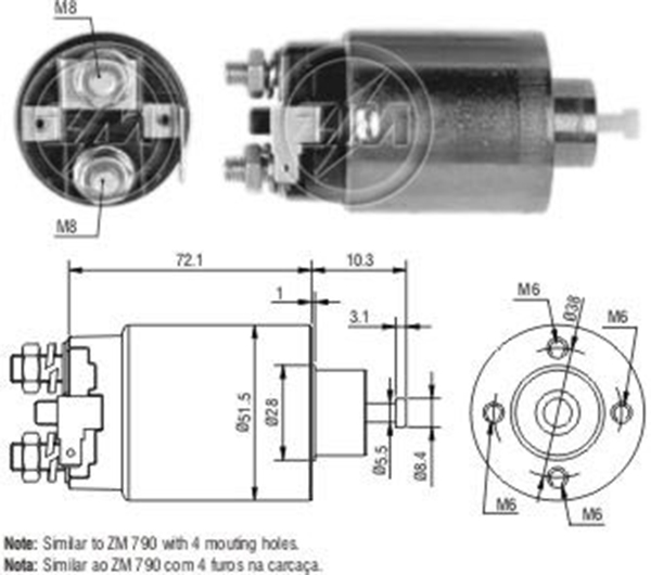 MARS OTOMATIGI 12V MITSUBISHI 1.6 AND 2.0 - DODGE - HYUNDAI - PLYMOUTH 1.4 AND 2.7 - SUZUKI SAMURAI