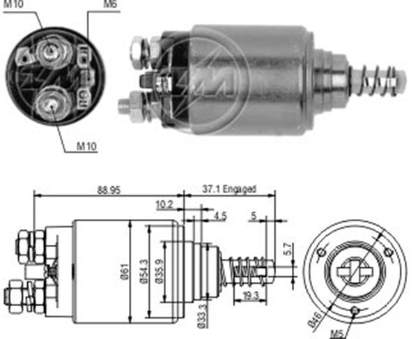 MARS OTOMATIGI 24V MERCEDES-BENZ DIESEL (CBS-B703 - SBO-0645)