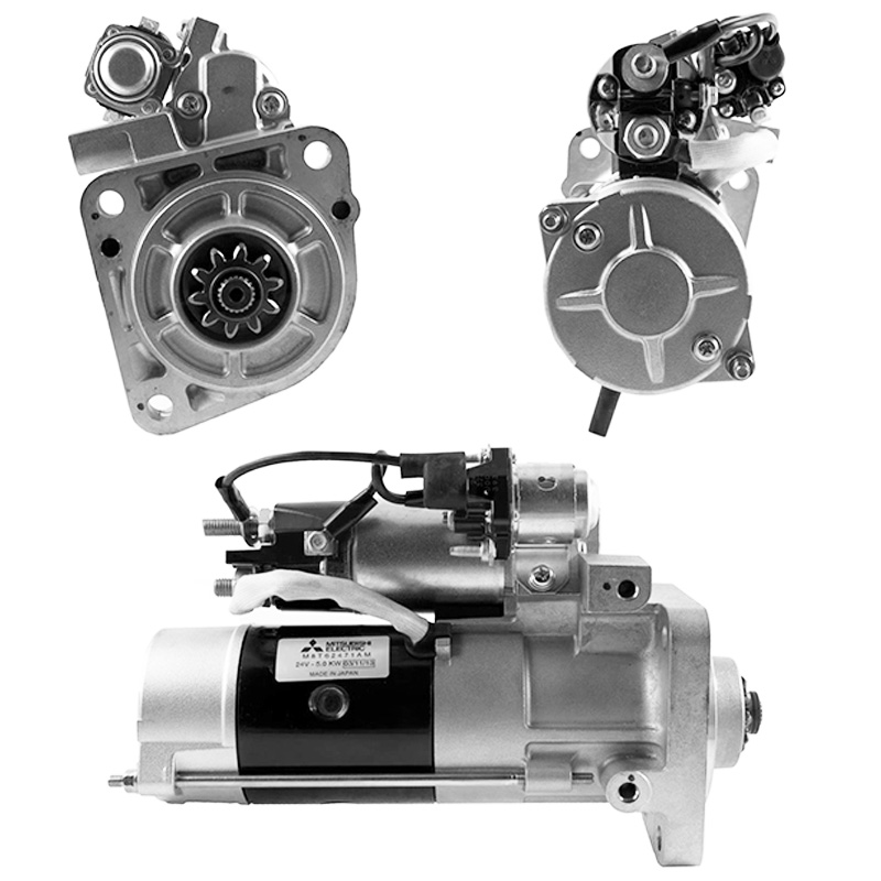 MARS MOTORU 24V 5,0 KW 10 DIS VOLVO FE - FL - FLH - FLL SERISI / DENNIS 240 / RENAULT LANDER 320.18 7.2