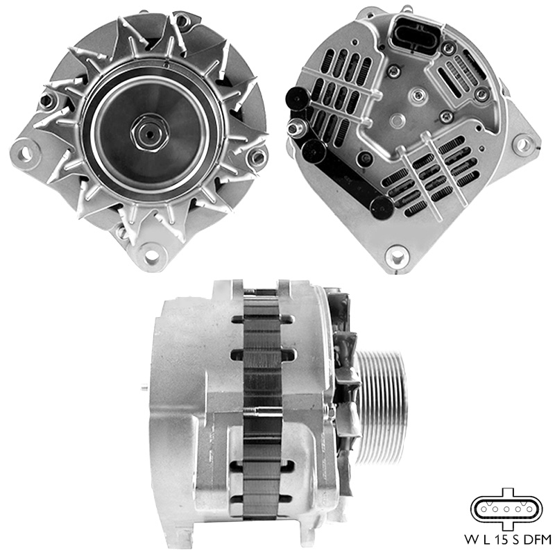 ALT. ALTERNATOR 24V 150 AMP SCANIA OTOBUS (A9TU6499)