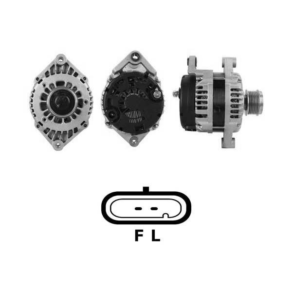 ALTERNATOR 12V 120 AMP CHEVROLET CAPTIVA - EPICA - LACETTI - NUBIRA 2.0 D / OPEL ANTARA 2.0 CDTI / VAUXHALL ANT