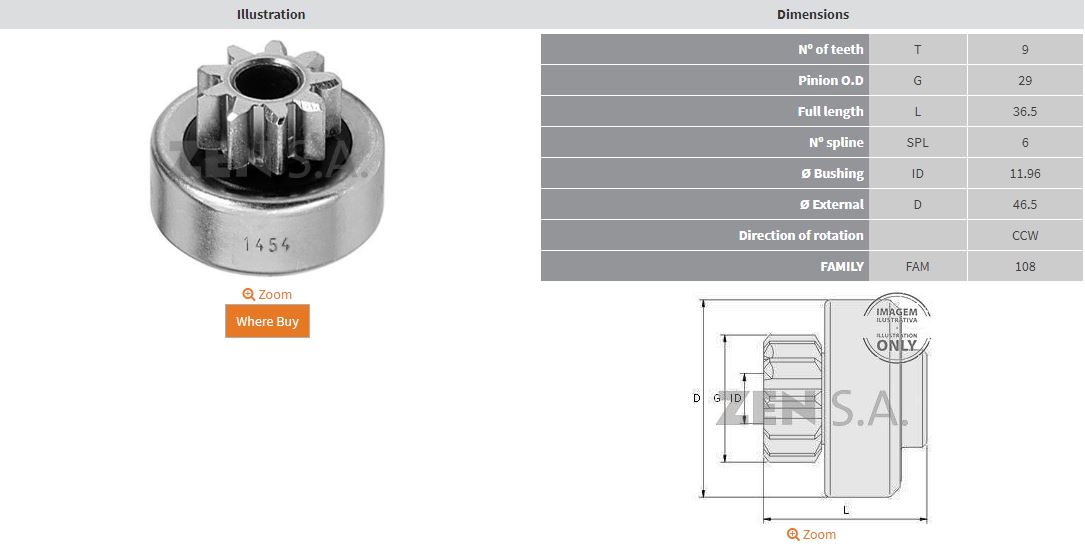 MARS DISLISI 9 DIS MERCURY MARINE 50 HP 4-STROKE (CCW)