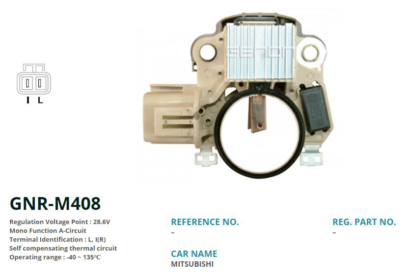 ALTERNATOR KONJEKTOR 24V MITSUBISHI FUSO CANTER YENI MODEL / NEW HOLLAND IS MAKINASI (A3TN5188) (L, I(R))