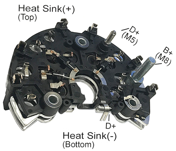 ALTERNATOR DIOT TABLASI MERCEDES 122MM