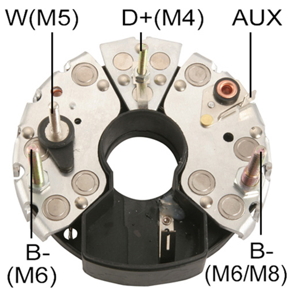 ALTERNATOR DIOT TABLASI VOLVO YAVUZ KAMYON / SCANIA 11 DIOT (4 CIVATALI 1 FISLI) 120MM