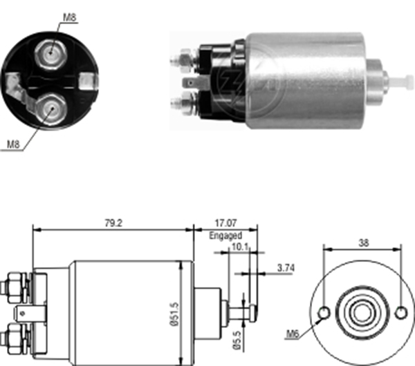 MARS OTOMATIGI 12V FORD RANGER 2.5D - 3.0D / MAZDA B2500