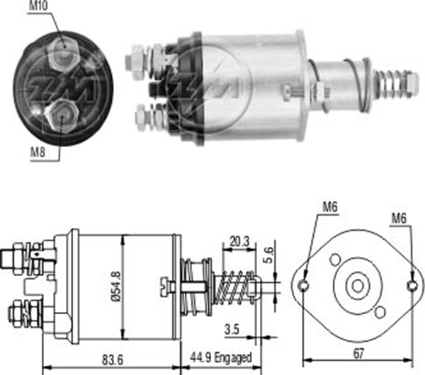 MARS OTOMATIGI 12V VOLVO 160 - 240 - 340 - 343 - 345