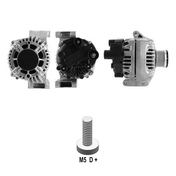 ALTERNATOR 12V 90 AMP FIAT 1.3 MULTIJET / LANCIA 1.3 CDTI / OPEL 1.3 CDTI / SUZUKI 1.3 CDTI / VAUXHALL 1.3 CDTI