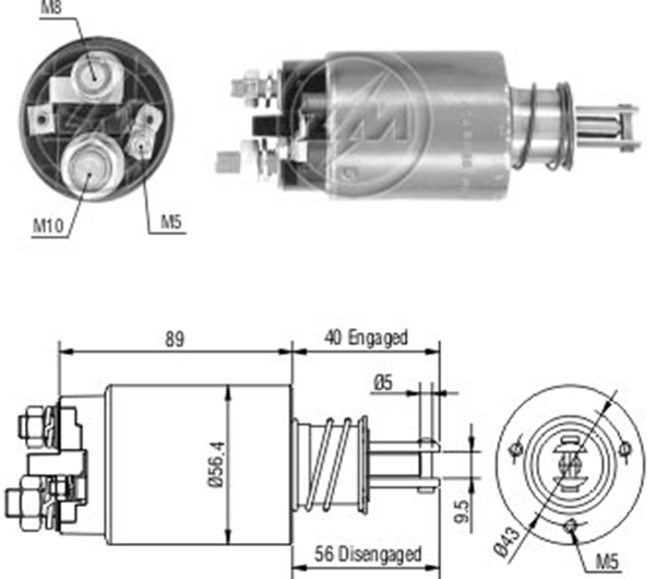 MARS OTOMATIGI 12V FORD F 100 - F 150 - F 3500 - F 14000 - F 250 - F 4000 - F 7000 / GM - CHEVROLET D SERIES