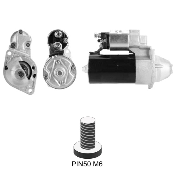 MARS MOTORU 12V 1,6 KW 10 DIS (CW) MERCEDES-BENZ A160 - A180 - B180 - B200 2.0 CDI - VANEO 117 CDI (0001108217)