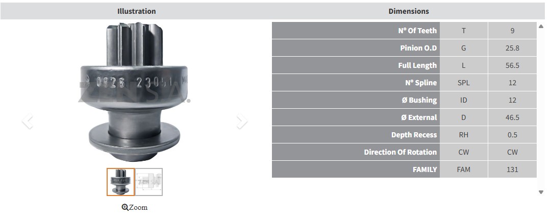 MARS DISLISI 9 DIS CITROEN / PEUGEOT / RENAULT